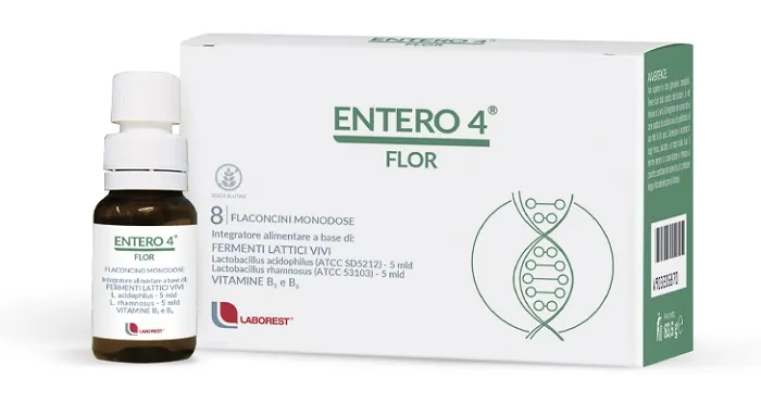 Entero 4 Flor 8 Flaconcini 10 Ml