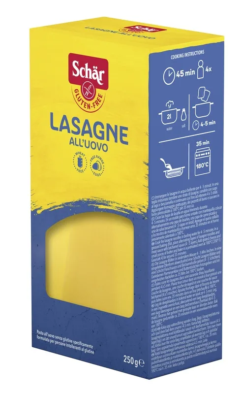 SCHAR LASAGNE UOVO 250 G