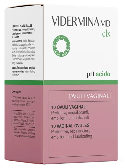 Vidermina Clx Ovuli 10 Pezzi Md