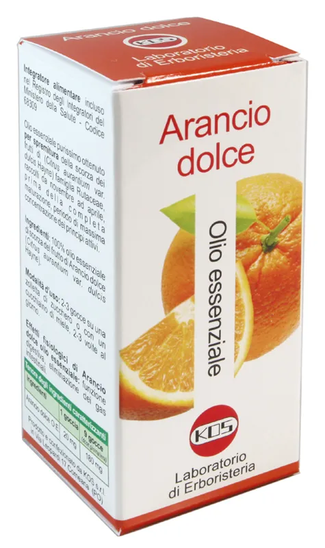 Arancio Dolce Olio Essenziale 20 Ml