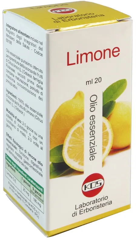 LIMONE OLIO ESSENZIALE 20 ML