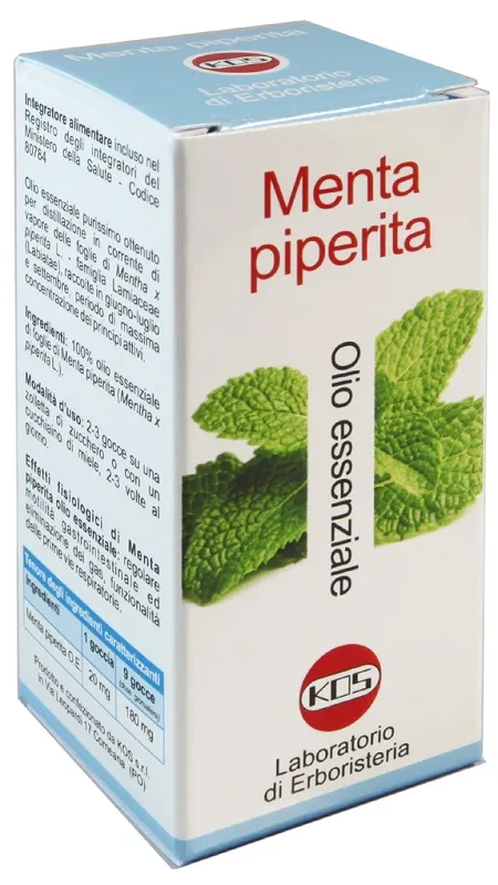 Menta Piperita Olio Essenziale 20 Ml