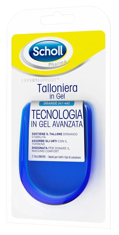 Talloniera In Gel Misura Grande Scholl 1 Paio