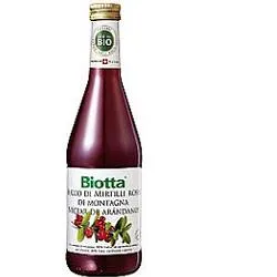 BIOTTA SUCCO DI MIRTILLO ROSSO 500 ML