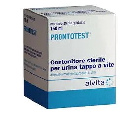 CONTENITORE URINE PRONTOTEST TAPPO A VITE