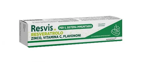 RESVIS XR BIOFUTURA 20 COMPRESSE EFFERVESCENTI