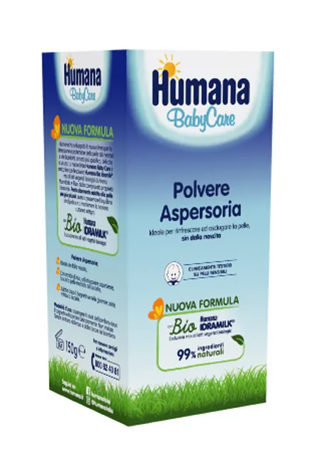 Humana Baby Care Polvere Aspersoria 150 G