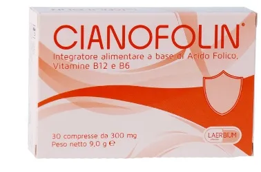 Cianofolin 30 Compresse Gastroprotette 9 G