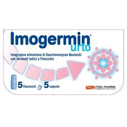 IMOGERMIN URTO 5 FLACONCINI 10 ML + 5 CAPSULE 425 MG