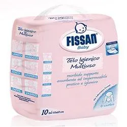 Fissan Teli Igienici 60x60 Cm 10 Pezzi