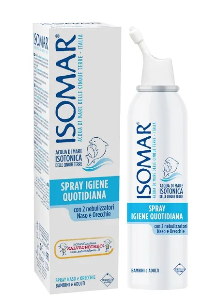 Soluzione Acqua Di Mare Isomar Spray Igiene Quotidiana 100 Ml