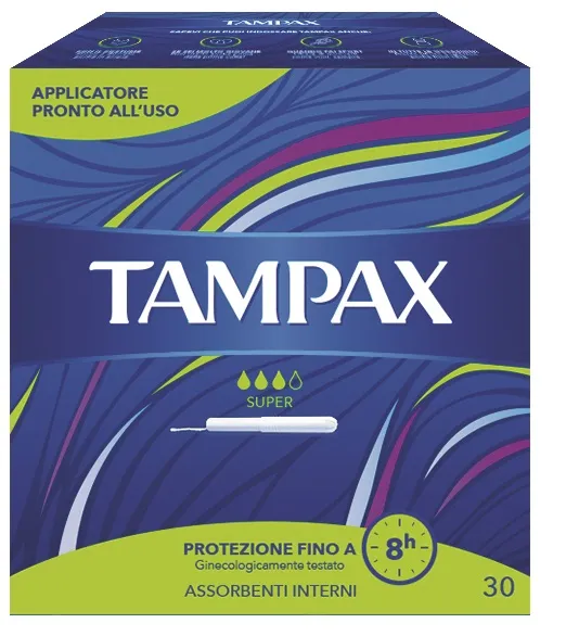 Tampax Blue Box Super 30 Pezzi