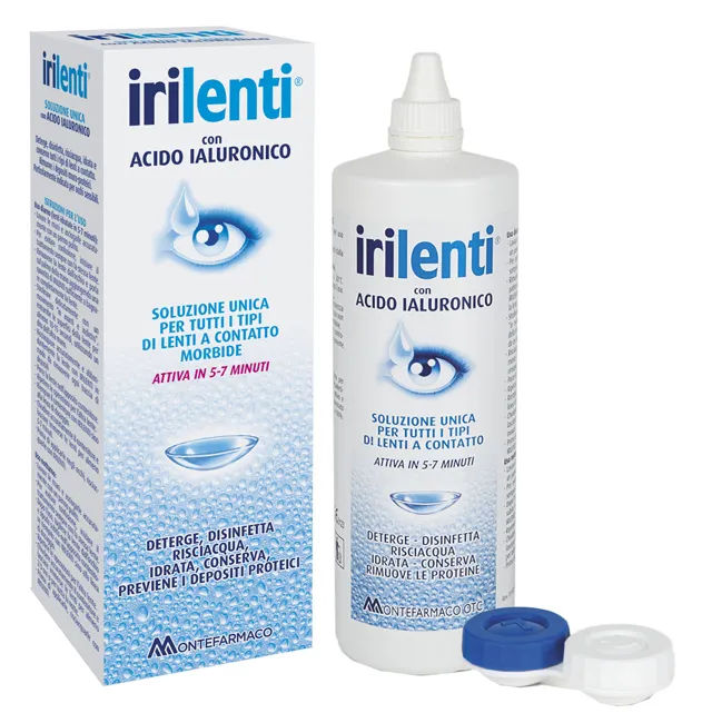 SOLUZIONE UNICA PER LENTI A CONTATTO IRILENTI 300ML