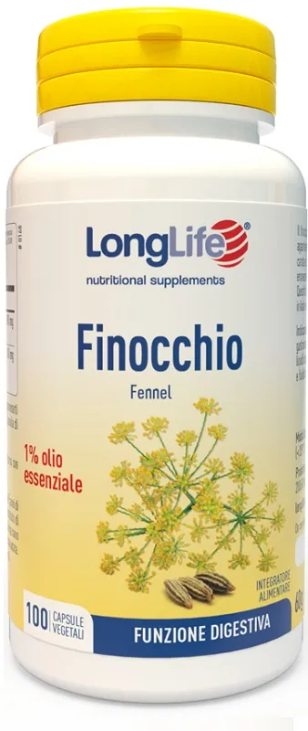 Longlife Finocchio 1% 100 Capsule Vegetali