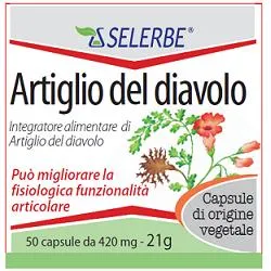 ARTIGLIO DEL DIAVOLO ESTRATTO SECCO TITOLATO 50 CAPSULE