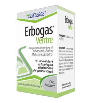 Erbogas Ventre 100 Compresse