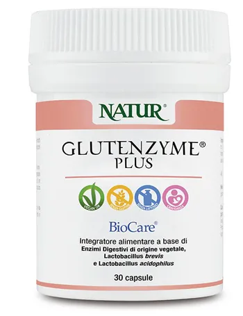 Glutenzyme Plus 30 Capsule Vegetali