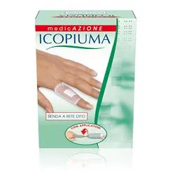 BENDA ICOPIUMA A COMPRESSIONE FISIOLOGICA RETE DITO CAL 1 1 PEZZO CON APPLICATORE