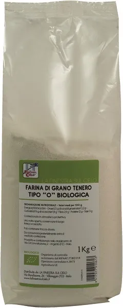 FSC FARINA DI GRANO TENERO TIPO 0 BIO 1 KG