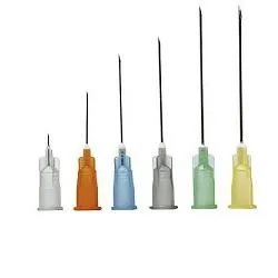 Ago Pic Sterile Monouso In Blister Singolo Peel Pack Cono Luer Lock Gauge19 1,10x25mm Codice Colore Crema 100 Pezzi