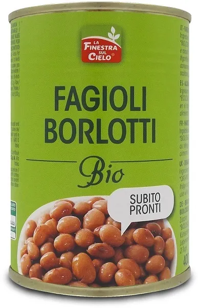 Fagioli Borlotti Pronti Bio