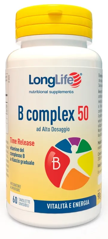 Longlife B Complex 50 T/r 60 Tavolette