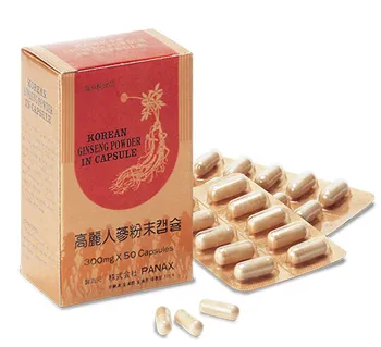 Ginseng Coreano Polvere 50 Capsule