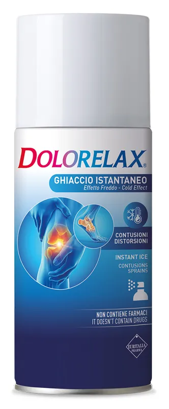 DOLORELAX ICE GHIACCIO ISTANTANEO SPRAY BOMBOLETTA CAPIENZA 0ML