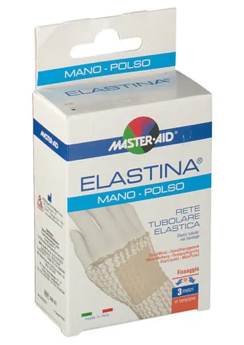 Rete Tubolare Elastica Ipoallergenica Master-aid Elastina Mano/polso 3 Mt In Tensione Calibro 3 Cm