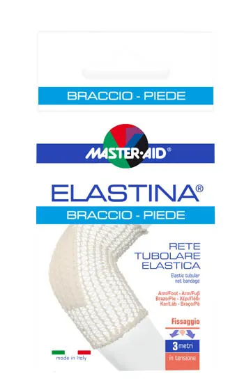 Rete Tubolare Elastica Ipoallergenica Master-aid Elastina Braccio/piede 3 Mt In Tensione Calibro 4 Cm