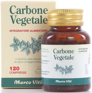 CARBONE VEGETALI 40 COMPRESSE