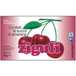 Ziguli Amarena 36 Palline 22 G