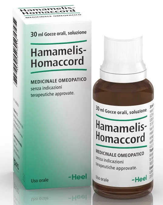 Heel Hamamelis Homaccord Gocce 30 Ml