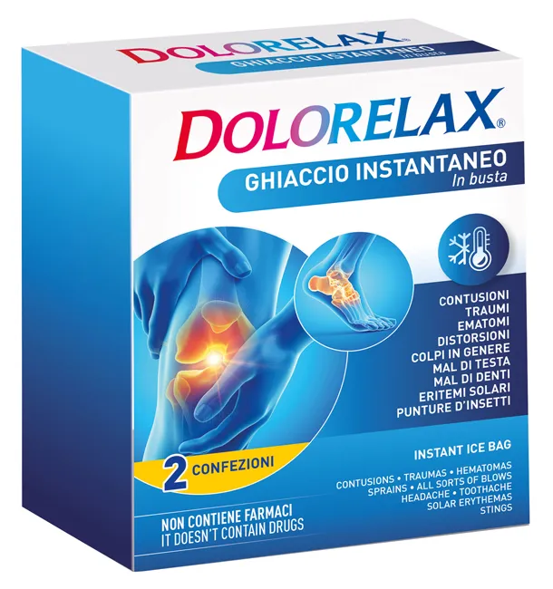 Dolorelax Ice Bag Ghiaccio Busta 2 Pezzi