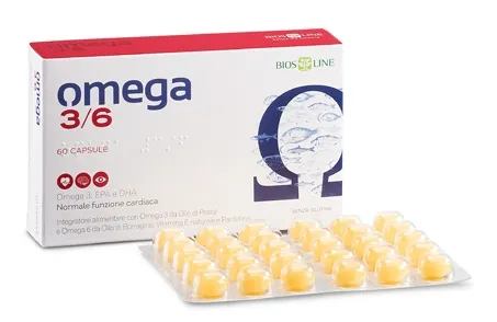 BIOSLINE OMEGA 3/6 60 CAPSULE