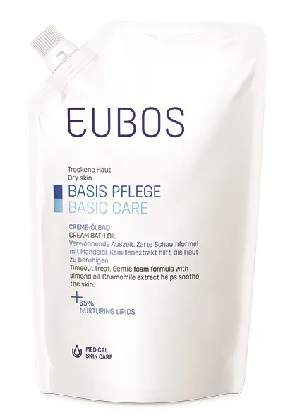 EUBOS OLIO BAGNO RICARICA 400 ML