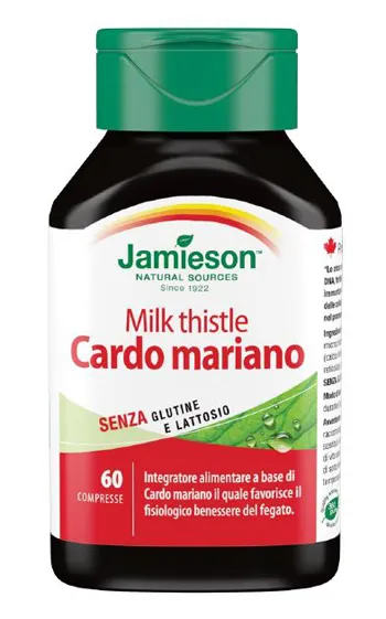 Cardo Mariano Milk Thistle Jamieson 60 Compresse