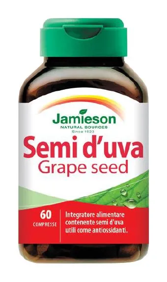 Semi Uva Grape Seed Jamieson 60 Compresse