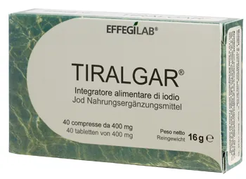 TIRALGAR 40 COMPRESSE