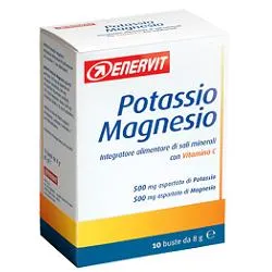 Enervit Sport Potassio Magnesio Integratore Alimentare 10 Buste Da 15g