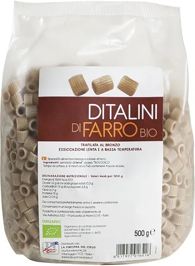 DITALINI DI FARRO BIO 500 G