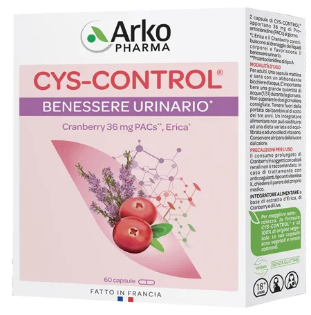 Cys Control 60 Capsule Con Erica