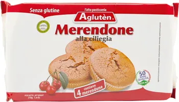 AGLUTEN MERENDONE ALLA CILIEGIA 210 G