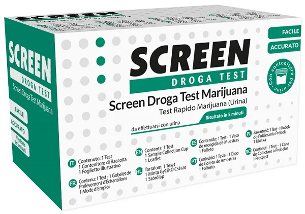 Droga Test Che Rileva Una Sostanza Marijuana Thc Screen Droga Test Marijuana