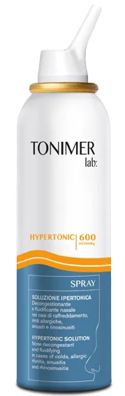 Tonimer Lab Soluzione Sterile Hypertonic Spray 125 Ml