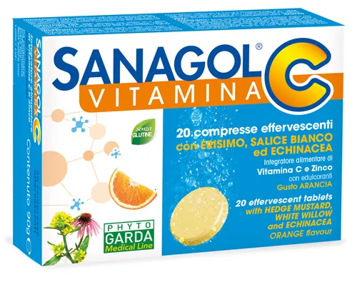 SANAGOL C 20 COMPRESSE EFFERVESCENTI