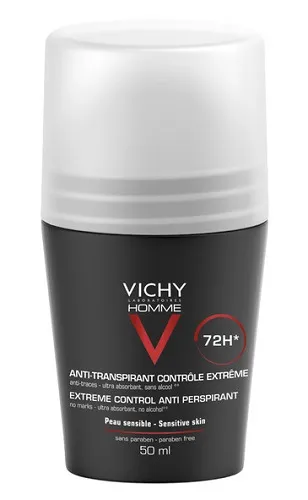 Vichy Homme Deo Roll-on Anti-traspirante 50 Ml