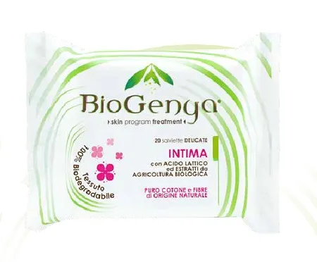 BIOGENYA SALVIETTINA INTIMA COTONE 20 PEZZI