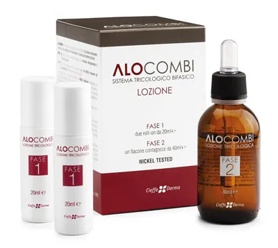 Alocombi Lozione 2 Roll-on + Flacone 40 Ml