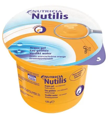 Nutilis Aqua Gel Arancia 125 G 12 Pezzi